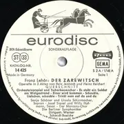 10'' - Franz Lehár - Der Zarewitsch (Querschnitt)