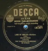 10'' - Franz Lehár - Land Of Smiles/Gypsy Love