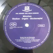 LP - Franz Lehrndorfer , Hedwig Bilgram - München - Glocken, Orgeln, Glockenspiel - Gatefold