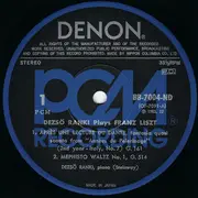 LP - Franz Liszt - Dezső Ránki - Dezső Ranki Plays Franz Liszt