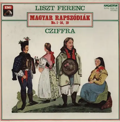 Franz Liszt - Gyorgy Cziffra - Magyar Rapszódiák No. 1-16, 19