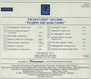 CD - Franz Liszt - Louis Landuyt , Catherine Van Loo - Vergiftet Sind Meine Lieder