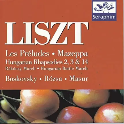Liszt, Rozsa, Masura.o. - Les Préludes / Mazeppa / Hungarian Rhapsodies 2, 3 & 14 / Rákóczy March / Hungarian Battle March