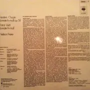 LP - Franz Liszt ∙ Frédéric Chopin , Nelson Freire - Die Grossen H-moll Sonaten Op 143 ∙ Op 58