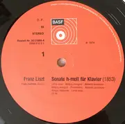LP - Franz Liszt , Alexander Scriabine - Piano Sonatas