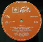 LP - Franz Liszt , André Watts , Alexander Brailowsky , The New York Philharmonic Orchestra , Leonard Be - Piano Concerto No. 1 / 'Totentanz'