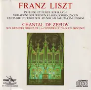 Franz Liszt , Chantal De Zeeuw - Prélude Et Fugue Sur B.A.C.H. / Variations Sur Weinen, Klagen, Sorgen, Zagen / Fantaisie Et Fugue S