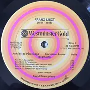 LP - Liszt - Années De Pèlerinage - Deuxième Année: Italie
