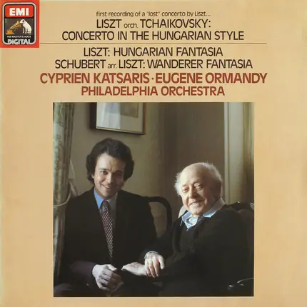Franz Liszt , Franz Schubert / Cyprien Katsaris - Concerto In The Hungarian Style / Hungarian Fantasia / Wanderer-Fantasia
