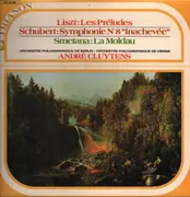 LP - Franz Liszt , Franz Schubert - Les Préludes/Symphonie N°8 'Inachevée'/La Moldau