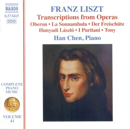 Franz Liszt , Han Chen - Transcriptions From Operas