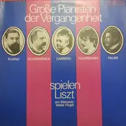 Liszt - Grosse Pianisten der Vergangenheit