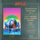 Double CD - Franz Liszt , Smetana , Max Bruch , Antonín Dvořák , Claude Debussy - Symphonische Dichtungen Vol. 1 - Moldau • La Mer • Les Préludes Und Andere Werke