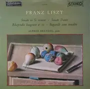 LP - Franz Liszt / Alfred Brendel - Sonate En Si Mineur - Sonate Dante - Rhapsodie Hongroise N° 11 - Bagatelle Sans Tonalité