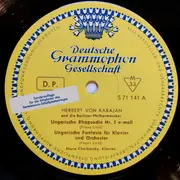 LP - Franz Liszt / Antonín Dvořák - Ungarische Rhapsodie Nr. 5 / Ungarische Fantasie Für Klavier Und Orchester / Mazeppa / 3 Slawische Tänze - tulip rim