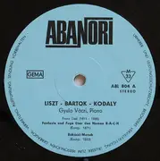 LP - Liszt / Bartók / Kodály - Gyula Váczi - Signed