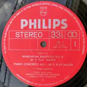 LP - Liszt - Hungarian Rhapsody No.6 / Piano Concerto No.1