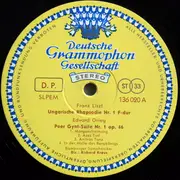 LP - Liszt / Grieg - Ungarischen Rhapsodien Nr. 1 Und Nr. 2 / Peer-Gynt-Suiten Nr. 1 Und Nr. 2 - Red Stereo