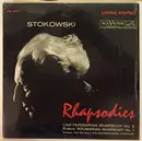 LP - Franz Liszt / George Enescu / Bedřich Smetana , RCA Victor Symphony Orchestra , Leopold Stokowski - Rhapsodies - 180 gram