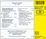 CD - Liszt - Klavierkonzerte Nos 1 & 2 · Totentanz · Piano Concertos · Concertos Pour Piano