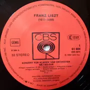 LP - Liszt - Konzerte Für Klavier Und Orchester Nr. 1 Es-dur, Nr. 2 A-dur