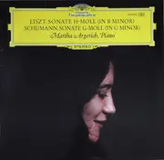 LP - Franz Liszt / Robert Schumann - Martha Argerich - Sonate H-Moll (In B Minor) / Sonate G-Moll (In G Minor)