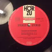LP - Franz Liszt - Ungarische Rhapsodie