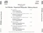 CD - Liszt - Les Préludes - Ungarische Rhapsodien - Rákóczy-Marsch