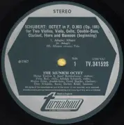LP - Franz Schubert - Münchner Oktett - Octet In F Major D. 803