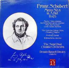 Franz Schubert - Mass No. 5 In A Flat, D. 678