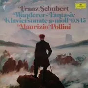 LP - Schubert (Pollini) - Wanderer-Fantasie / Klaviersonate A-moll D. 845 - Club edition