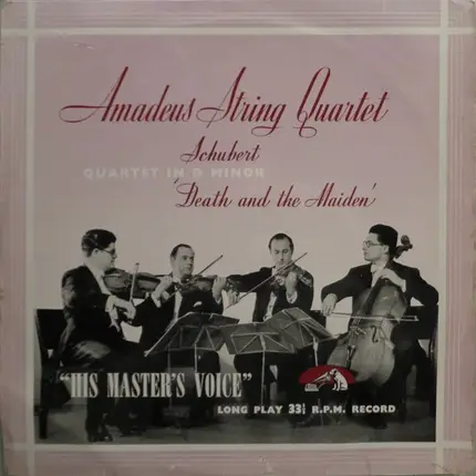 Schubert - Amadeus-Quartett - Quartet In D Minor 'Death And The Maiden'