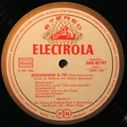 LP - Franz Schubert - Anneliese Rothenberger , Robert Heger , Chor Des Bayerischen Rundfunks , Symphonie - Rosamunde (Gesamtaufnahme)