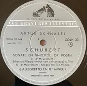 LP - Franz Schubert - Artur Schnabel - Sonate N° 21 En Si Bemol Majeur Op. Posthume - Gimmick slipcase, mono / +booklet