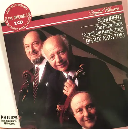 Schubert / Beaux Arts Trio - The Piano Trios = Samtliche Klaviertrios