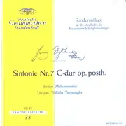 LP - Schubert - Sinfonie Nr. 7 C-dur Op. Posth.