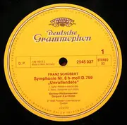 LP - Franz Schubert - Berliner Philharmoniker , Karl Böhm - Symphonie Nr. 8 H-moll »Unvollendete« • Musik Zu Rosamunde