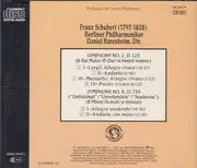 CD - Franz Schubert - Daniel Barenboim , Berliner Philharmoniker - Symphonies Nos. 2 & 8