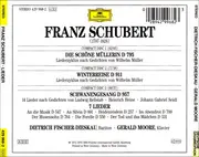 CD-Box - Schubert - Die Schöne Müllerin • Winterreise • Schwanengesang • 7 Lieder - Box + Booklet