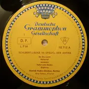 LP - Schubert - Lieder - Spiegel Der Antike