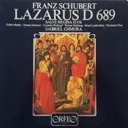 Double LP - Schubert - Lazarus D 689 - Salve Regina D 676 - Gatefold