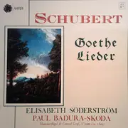 LP - Franz Schubert - Elisabeth Söderström , Paul Badura-Skoda - Goethe Lieder - Gatefold