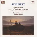 CD - Schubert - Symphonies No. 3, D. 200 • No. 6, D. 589