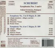 CD - Schubert - Symphonies No. 3, D. 200 • No. 6, D. 589