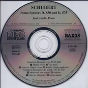 CD - Franz Schubert - Jenö Jandó - Piano Sonatas D. 850 And D. 575