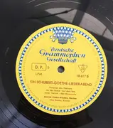 LP - Franz Schubert - Johann Wolfgang von Goethe , Dietrich Fischer-Dieskau / Jörg Demus - Ein Schubert-Goethe-Liederabend Recital Schubert-Goethe - tulip rim , mono