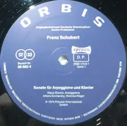 LP - Franz Schubert - Klaus Storck , Hans-Martin Linde , Alfons Kontarsky - Arpeggione-Sonate