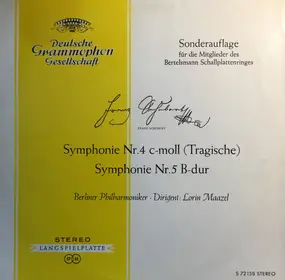 Franz Schubert - Symphonie Nr. 4 C-moll (Tragische) Symphonie Nr. 5 B-dur