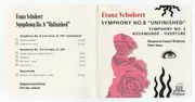 CD - Schubert - Symphony No. 8 'Unfinished'; Symphony No. 3; Rosamunde - Overture