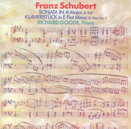 Franz Schubert - Richard Goode - Sonata In A Major, D. 959 • Klavierstück In E-flat Minor, D. 946, No. 1